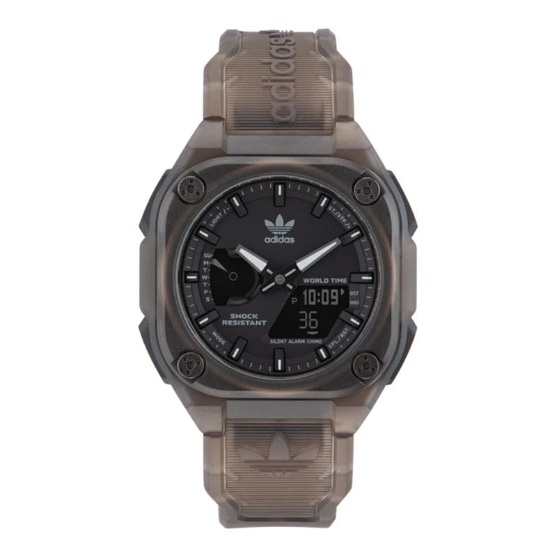 Adidas City Tech One AOST23059 Digital Analog Dial Brown