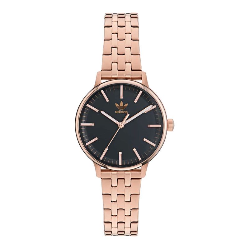 Adidas Code One AOSY23526 Black Dial Rose Gold Stainless Steel