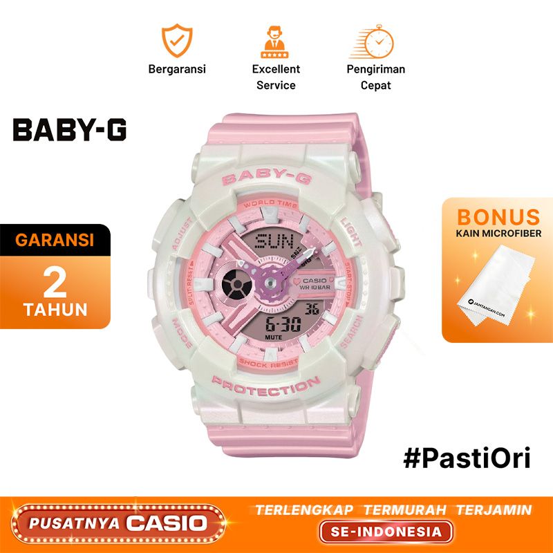 Casio Baby-G BA-110XCP-4A BA-110XCP-4ADR Digital Analog Pink