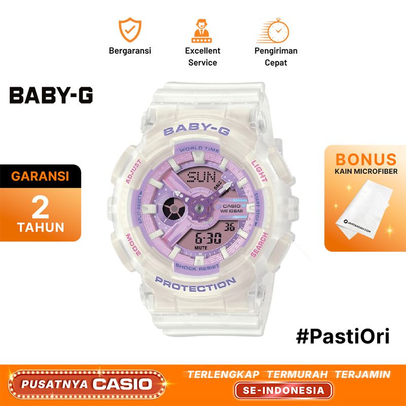 Casio Baby-G BA-110XCP-4A BA-110XCP-4ADR Digital Analog Pink