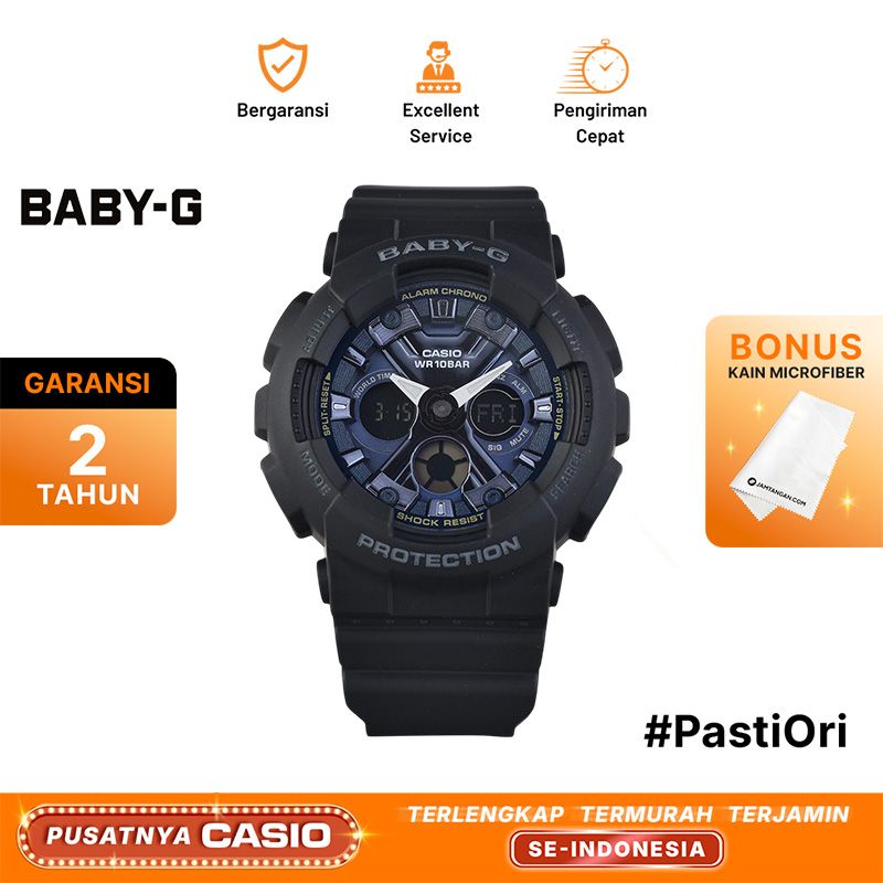 Casio Baby-G BA-130-1A2 BA-130-1A2DR Brilliantly Color Blue  display picture 3