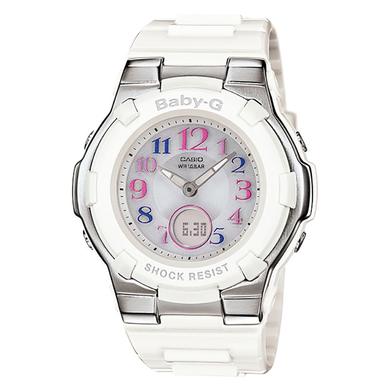 時計 CASIO G-SHOCK BABY-G BGA-110TR-7BJF BGA110-7B | BABY-G ANALOG DIGITAL White | CASIO