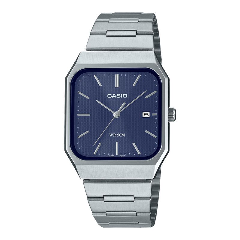 Casio General MTP-B185D-1A MTP-B185D-1AVDF Men Black Dial