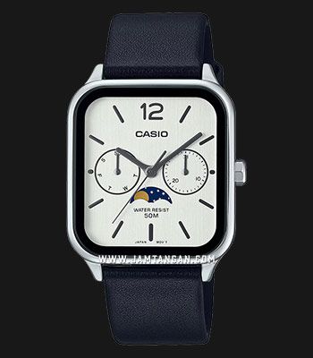 Casio General MTP-M305L-7A MTP-M305L-7AVDF Men Moon Phase Casio General MTP-M305L-7A MTP-M305L-7AVDF Men Moon Phase