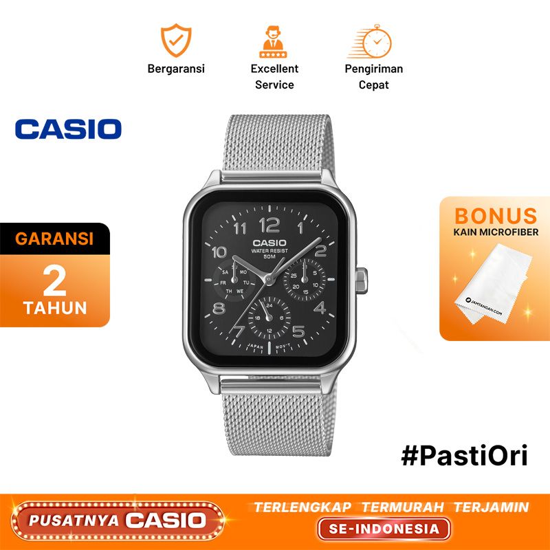 Casio General MTP-M306D-1A MTP-M306D-1AVDF Men Black Dial
