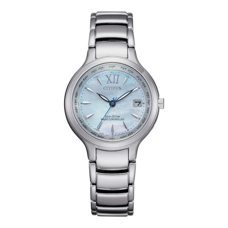 Citizen Eco-Drive EC1170-85D Mother Of Pearl Dial Stainless Steel Strap