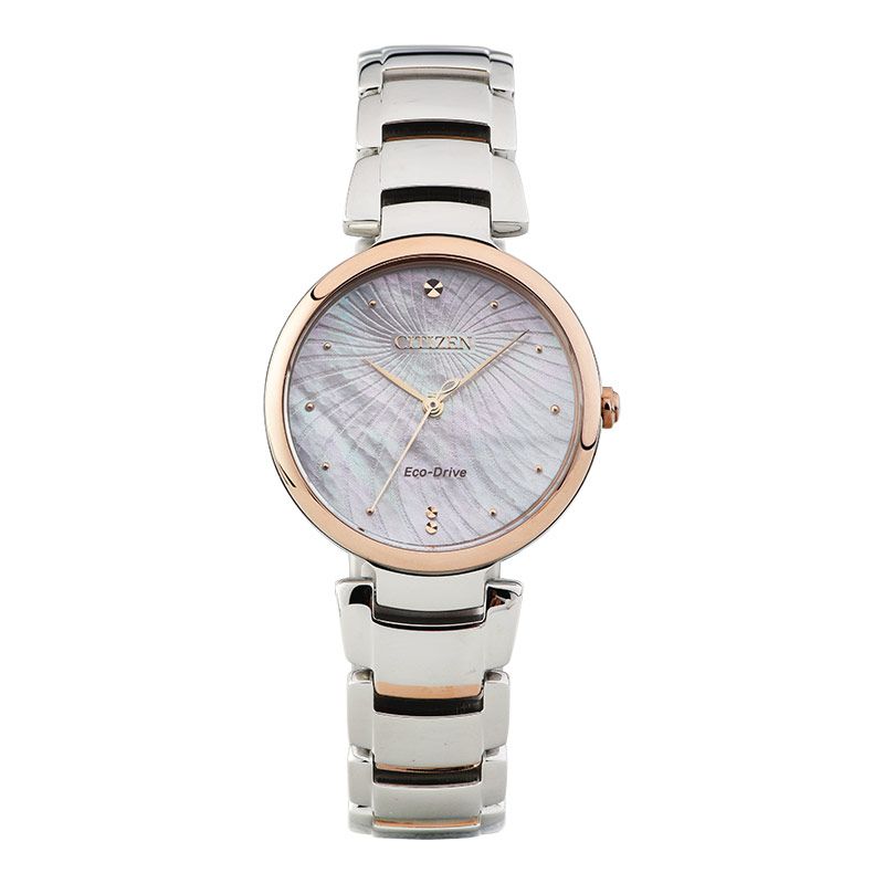 Citizen L EM0854-89Y Eco-Drive Mother Of Pearl Dial