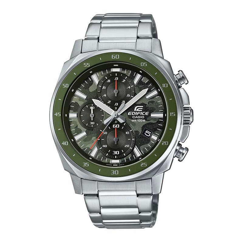 Casio Edifice EFV-600D-4A EFV-600D-4AVUDF Chronograph Men Red Dial