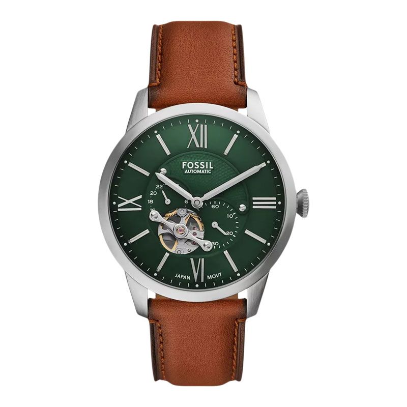 Fossil Watch With Hearts Fossil Women's Big Tic Silver Tone Heart