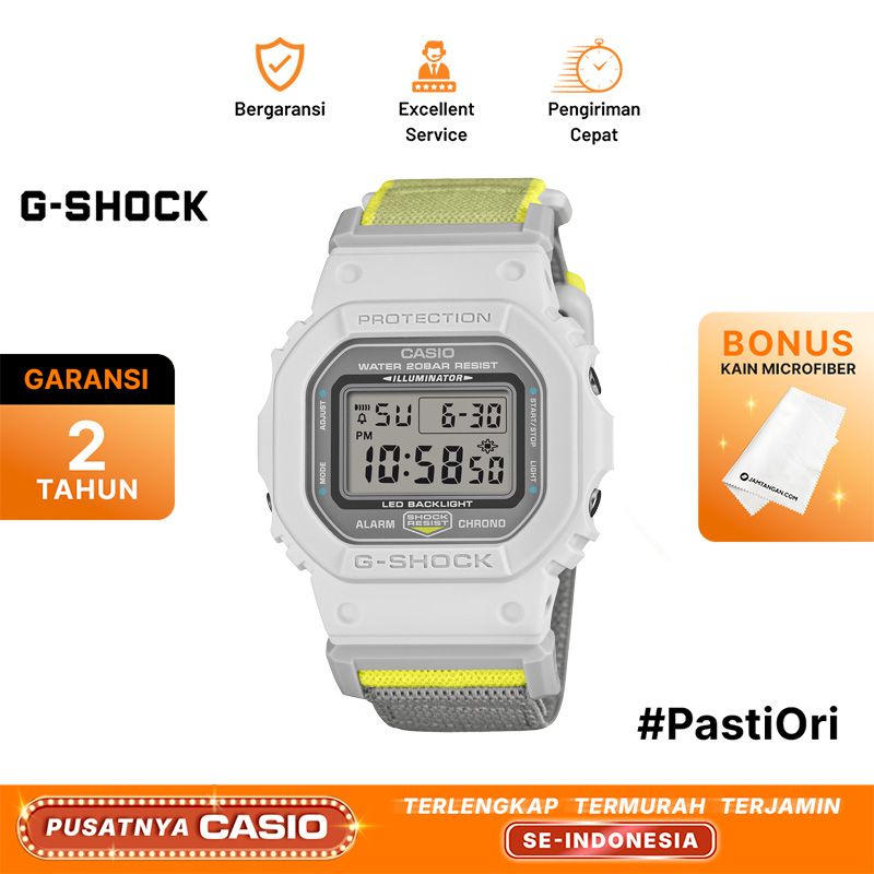 Casio G-Shock DW-5600 ANA Collaboration Digital Dial White Resin