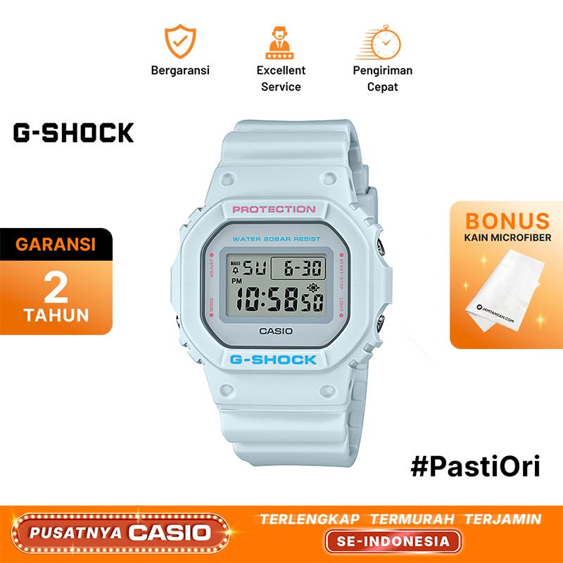 Casio G-Shock DW-5600 ANA Collaboration Digital Dial White Resin