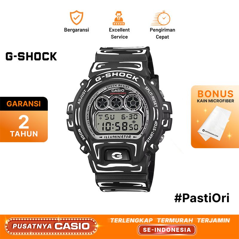 Casio G-Shock DW-6900NB-1 DW-6900NB-1DR Mirror-Metallic Digital