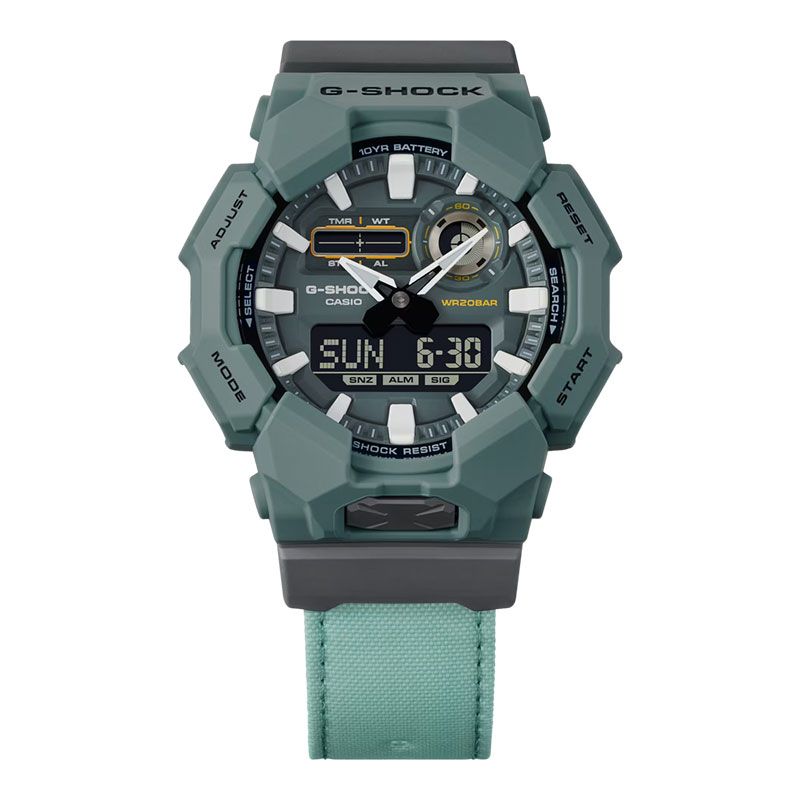 Casio G-SHOCK orologio analogico digitale multifunzione in resina GA-010 -5AER