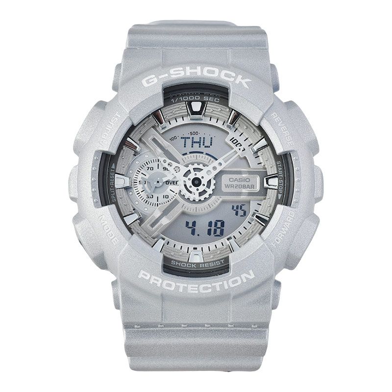Casio G-Shock GA-110BC-8A GA-110BC-8ADR Digital Analog Dial Grey