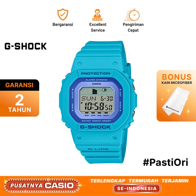 Casio G-Shock GLX-S5610-2 GLX-S5610-2DR G-Lide Hawaiian Flower