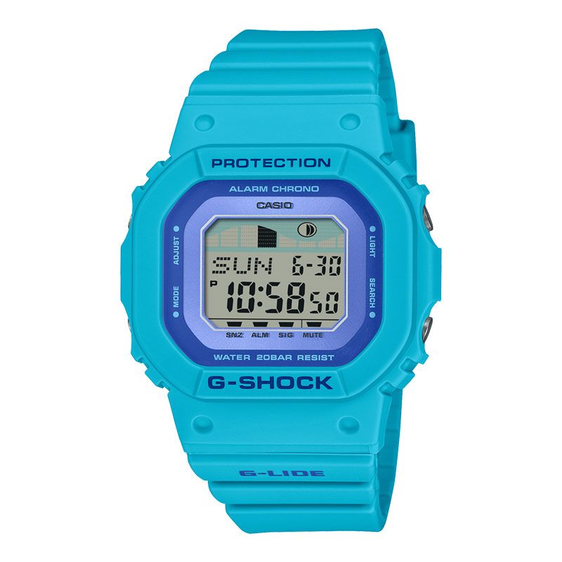 Casio G-Shock GLX-S5610-2 GLX-S5610-2JF G-Lide Hawaiian Flower