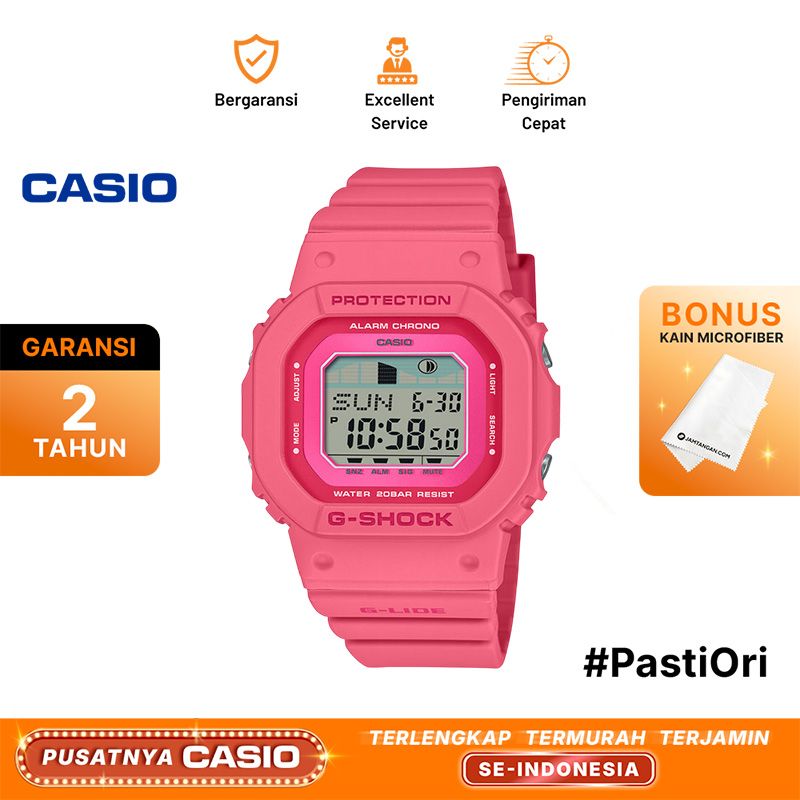 Casio G-Shock GLX-S5610-2 GLX-S5610-2DR G-Lide Hawaiian Flower