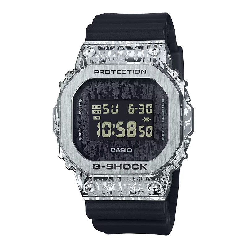 カシオ G-SHOCK GM-5600B-1DR G-SHOCK GM-5600BD-1DR ブラック G-SHOCK GM-5600B-1DR Metal-Covered