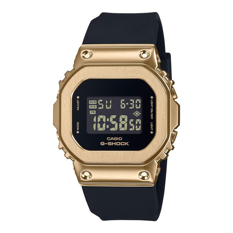 Casio G-Shock GM-S5600-1 GM-S5600-1DR S Series Metal Square