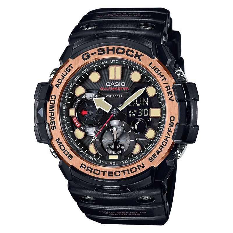 CASIO G-SHOCK GULFMASTER GN-1000MB ブラック Casio G-Shock GULFMASTER GN-1000MB-1A GN-1000MB-1AJF Stainless