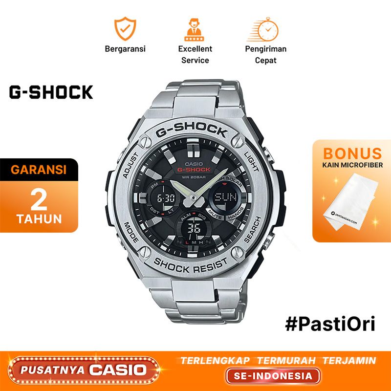 Casio G-Shock GST-S110BD-1A2 GST-S110BD-1A2DR Tough Solar Digital