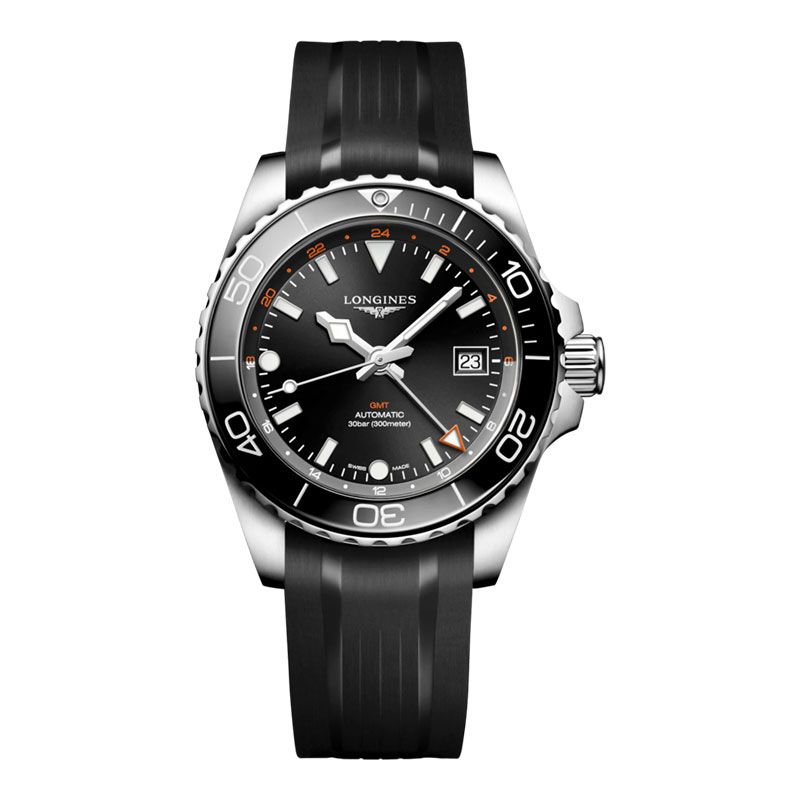 Longines HydroConquest GMT Automatic Sunray Black