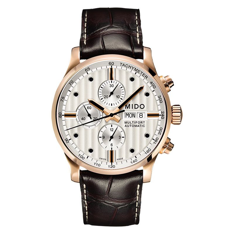 MIDO Multifort Chronograph Automatic Silver