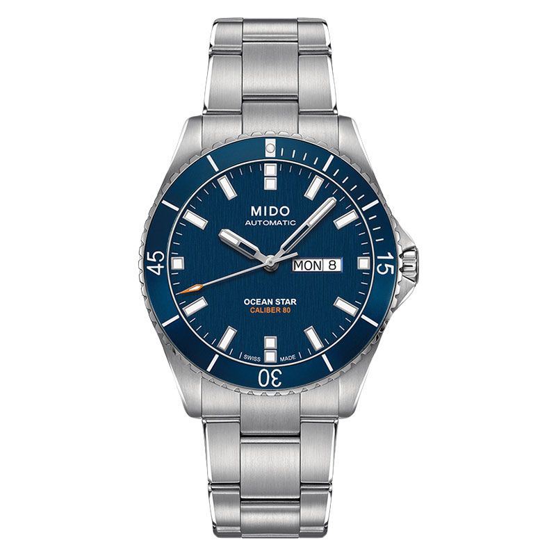 mido ocean star two tone