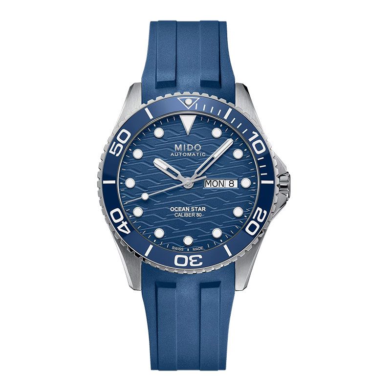 Dive Watches Mido All Dial Diver Blau MIDO Ocean Star Men 200C