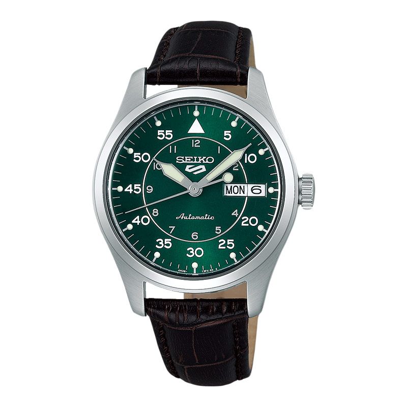 Seiko Sports SRPJ89 SRPJ89K1 Flieger Suits Style Kelly Green