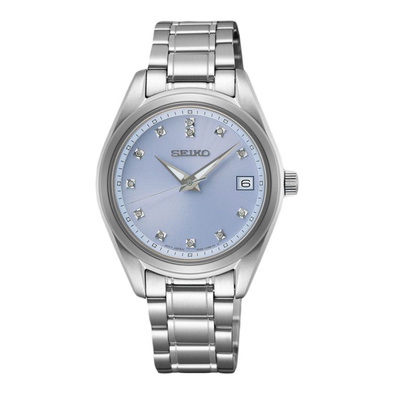 アナログ腕時計 SEIKO | Diamond Quartz Mother of Pearl Dial Ladies SUR579P1 Seiko Diamond Quartz Mother of Pearl Dial Ladies Watch