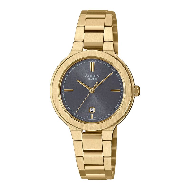 SHEEN CASIO SHE-4546PG-4AUティファニーブルー クォーツ SHEEN CASIO SHE-4546PG-4AUティファニーブルー クォーツ SHE