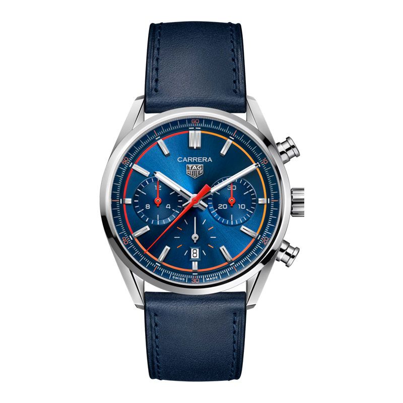 TAG Heuer Carrera Automatic Chronograph Blue Sunray