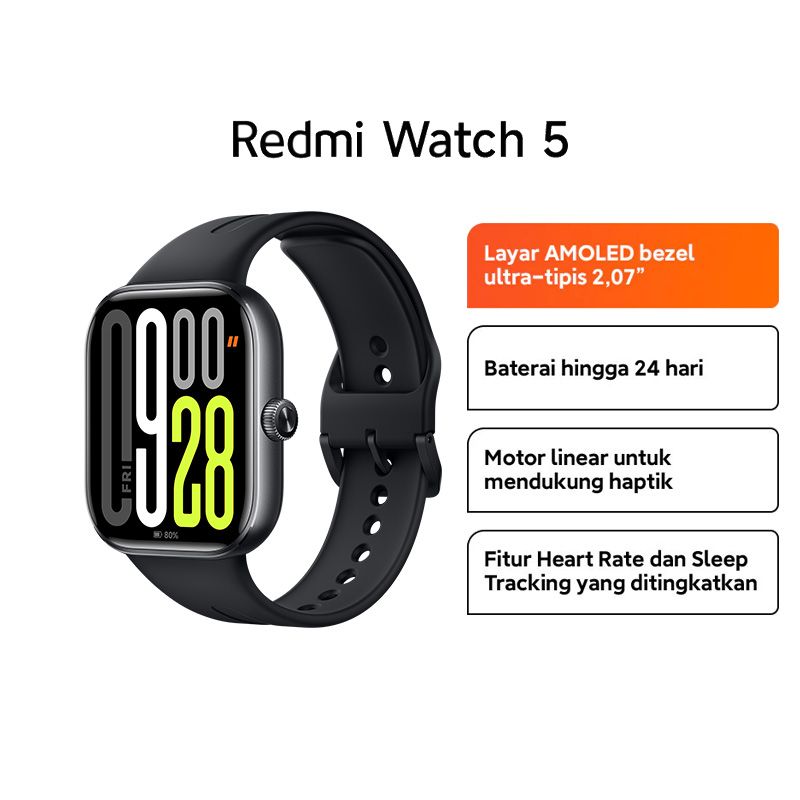 Xiaomi Redmi Watch 8100026283 Smartwatch Digital Dial Obsidian