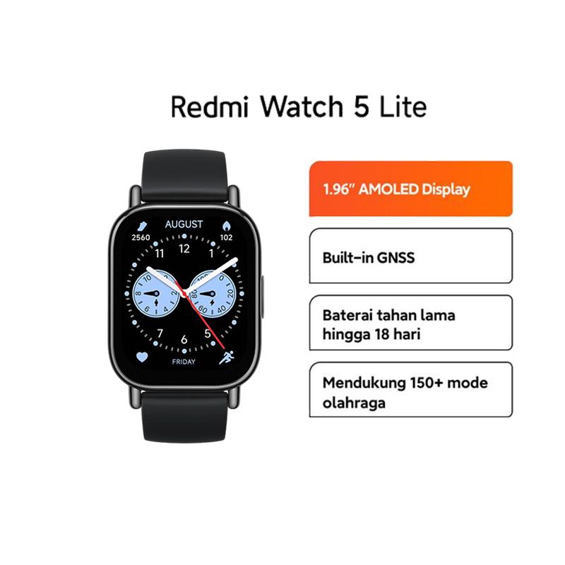 Jam Tangan Xiaomi P8 Smartwatch Xiaomi Redmi Watch Lite 8100150064