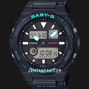 Casio Baby-G G-Lide BAX-100-1A BAX-100-1AJF Digital Analog