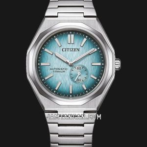 Citizen Mechanical NK5020-58L Super Titanium Zenshin 60 Grey Blue