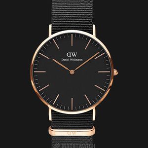 Daniel Wellington Classic DW00100148 Cornwall Black Dial Black