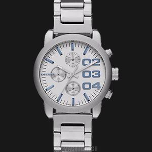 Diesel DZ5463 Flare Chronograph White Dial Stainless Steel Watch