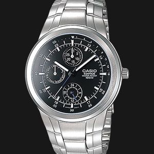 Casio Edifice EF-305D-1A EF-305D-1AVUDF Water Resistant 100M Black