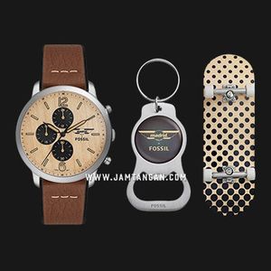 限定モデル】フォッシル 腕時計 メンズ アナログ レザー LE1149SET