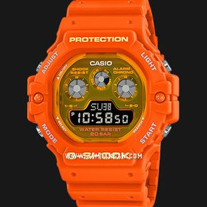Casio G-Shock DW-5900TS-4 DW-5900TS-4DR Digital Dial Orange Resin