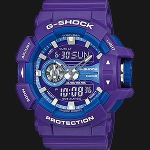 ⭐レア⭐G-SHOCK GA-400A-6AJF ロータリースイッチ パープル