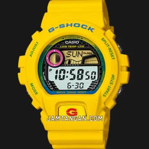 Casio G-Shock GLX-6900A-9 GLX-6900A-9JF Digital Dial Yellow Resin