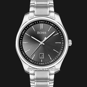 Hugo Boss Circuit 1513730 Men Black Dial Stainless Steel Strap