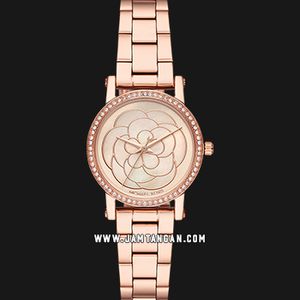 Michael Kors MK3892 Petite Norie Ladies Rose Gold Dial Rose