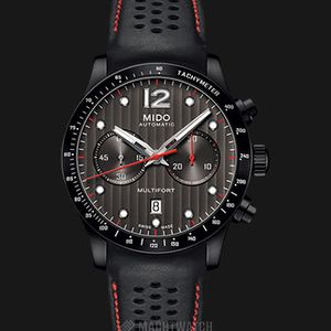 Mido Multifort Chronograph Automatic Grey Dial