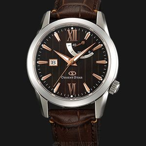 Orient Star WZ0301EL Power Reserve Automatic Brown Dial Brown