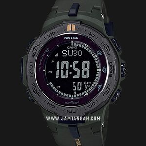 Casio Pro Trek PRW-3100Y-3DR Tough Solar Green Resin Band