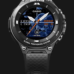 BRS　CASIO PROTREK WSD-F20-BK Casio Pro Trek Men's Black Smart Watch WSD-F20-BK WSD-F20 Used
